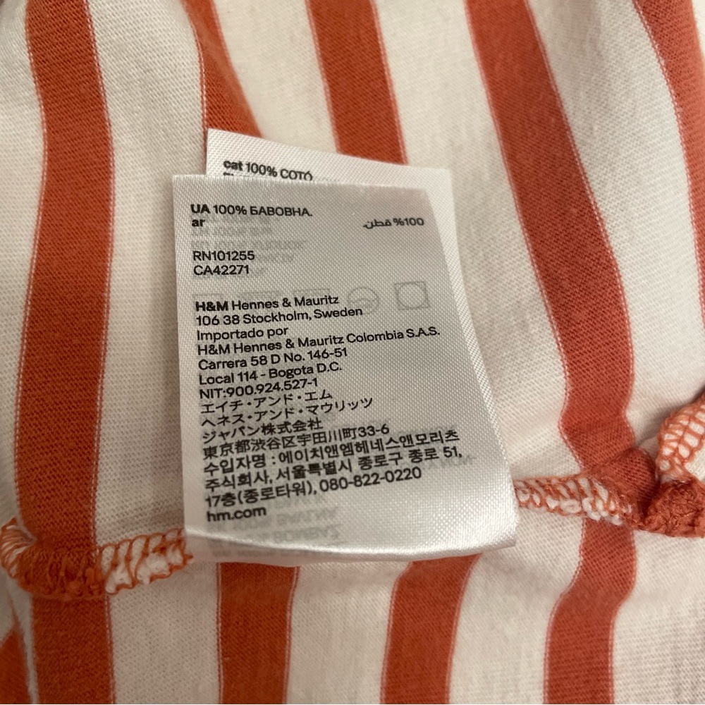 H&M Striped T Shirt - Picture 11 of 11